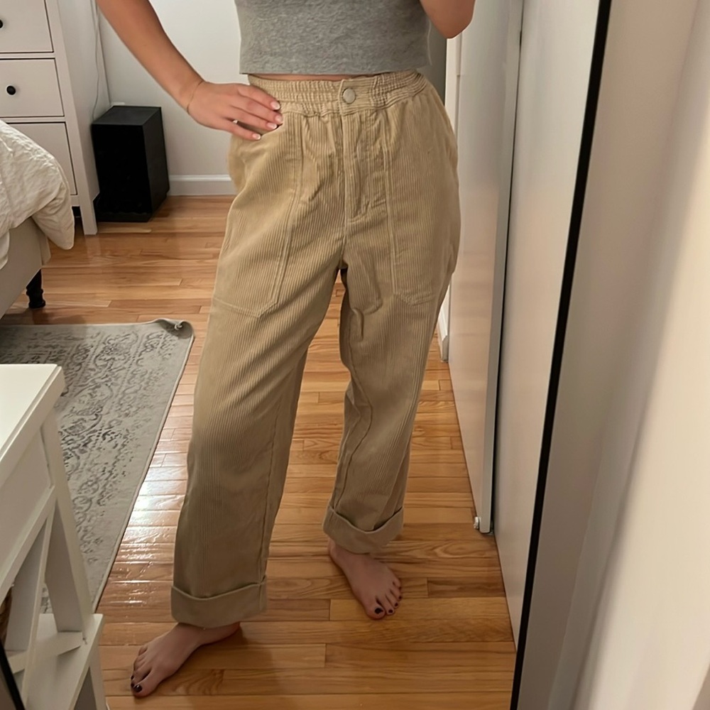 F Markey Corduroy Pull on Pants